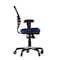 Flash Furniture Blue Mesh Multifunction Chair - Roller Wheels HL-0001-BL-RLB-GG - alternate 7